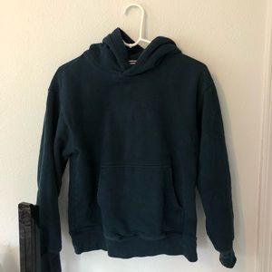 Aritiza TNA teal sweatshirt size S